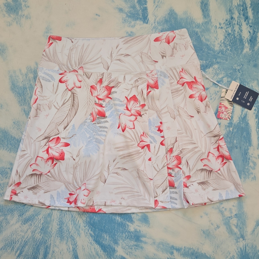 Tommy Bahama Everyday Active Skort Floral Tropical Women's Size Xs